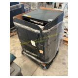 Glass front refrigerator (as is)