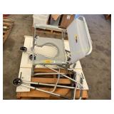 Twin headboard, walkers, chair