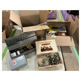 Hose clamps, drill bits, sockets, pipe wrenches
