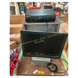 VHS player , tv s,