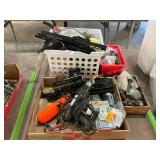 Hardware, heat gun, tools