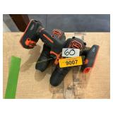 2 ct. cordless drills (no batteries)