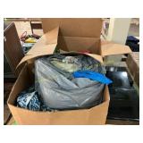 Pillows, shelves, supplies