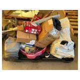 Golf bag, jars, inflatables
