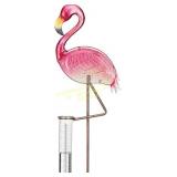 Regal Rain Gauge Stake-Flamingo, Red Decor