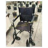 Folding wheel chair