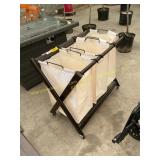 Laundry basket cart