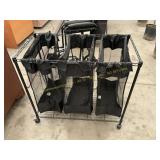Laundry basket cart