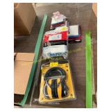 DeWalt head phone radio, air filters