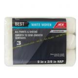 Ace Best Woven Paint Roller Cover 9x3/8 in