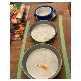 Assorted pans