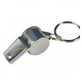 20 ct. HILLMAN Metal/Plastic Silver Whistle Key Ch
