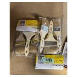 2 ct Linzer Project Select Flat Chip Brush in.