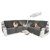 Waterproof L-Shape Recliner Slipcover 5S