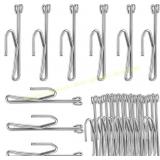 Slip-on Drapery Hooks, Metal Curtain Hooks, screen