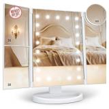 Vanity Mirror with Lights 2X-10X Magnification