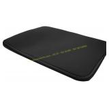 Laptop Sleeve Double Zipper Case Black 14In