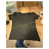2XL black shirt and pants