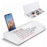 TSJ OFFICE Whiteboard - Glass Desk Organizer