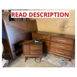 Northridge Bedroom Dresser, Nightstand, Bed Frame