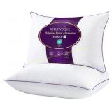 JOLLYVOGUE King Pillows Set of 2, Washable