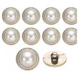 uxcell 10Pcs 18mm Round Resin Buttons, acrylic she