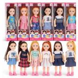 Little Girls Dolls 5" Figures with Outfits