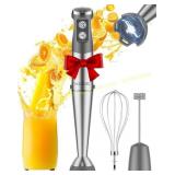 KOIOS 1000W Immersion Blender, 3-in-1, milk frothe