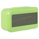 Digital Alarm Clock with Temp Display, Green