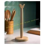 Wooden Paper Towel Holder