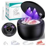 Ultrasonic Retainer Cleaner 45kHz, 200ML Black