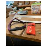 Maiiu dog collar and leash set; steering wheel cov