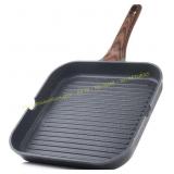 SENSARTE Nonstick Grill Pan, 9.5"