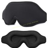 99% Block Light Eye Sleep Mask (Black)