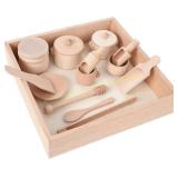 Montessori Sensory Bin Tools Toy with Box