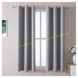 ChrisDowa Grommet Blackout Curtains - 2 Panels