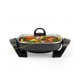 Bella 12 x12  Electric Skillet - White