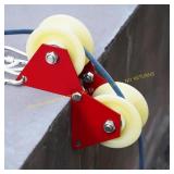 YJINGRUI Heavy-Duty Corner Pulley 660lbs