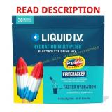 Liquid IV Hydration Multiplier, Firecracker