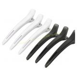 Duck Bill Hair Clips 6pcs - No Crease, Metal clips