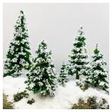 Warmtree 22Pcs Mixed Scale Trees, 2-6"