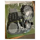 EXPAWLORER 6Pcs Anti Slip Dog Socks, Boots M-L woo