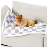 Lesure Waterproof Puppy Blanket, Purple