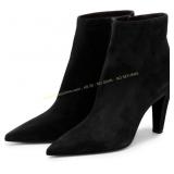 YDN Women s Pointed Toe Ankle Boots Zipper-size 8.