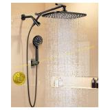 Veken 11.8" Rain Shower Head w/ Handheld
