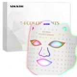 SDKWDH Red Light Mask, 850nm IR, White