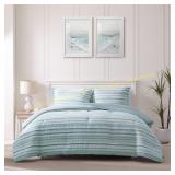 Tommy Bahama King Duvet Set, Cotton (Blue)