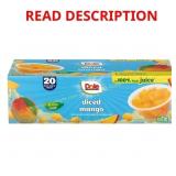 Dole Mango Fruit Bowls in Juice, 4 oz