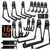 KOFANI Steel Garage Hooks 16 Pack