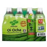 Ito En Oi Ocha Unsweetened Tea 16.9oz 12-ct